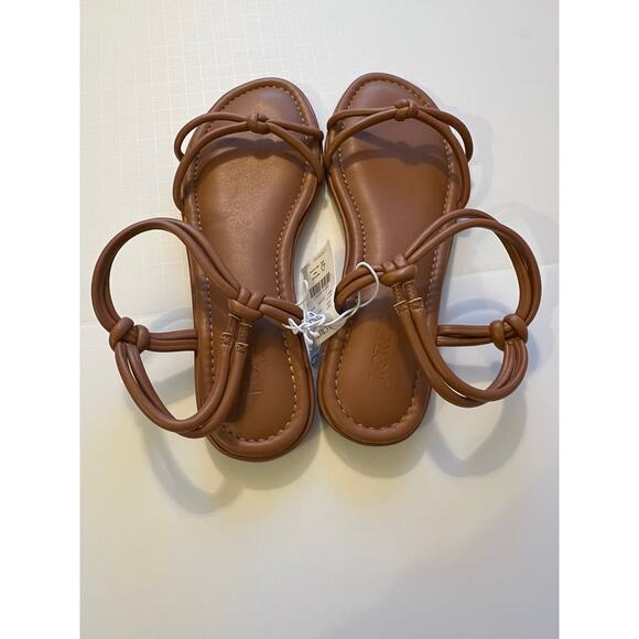 J.Crew Knot Ankle Strap Sandals - Picture 4 of 5